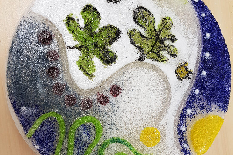 pate de verre_lehedvarred pate de verre