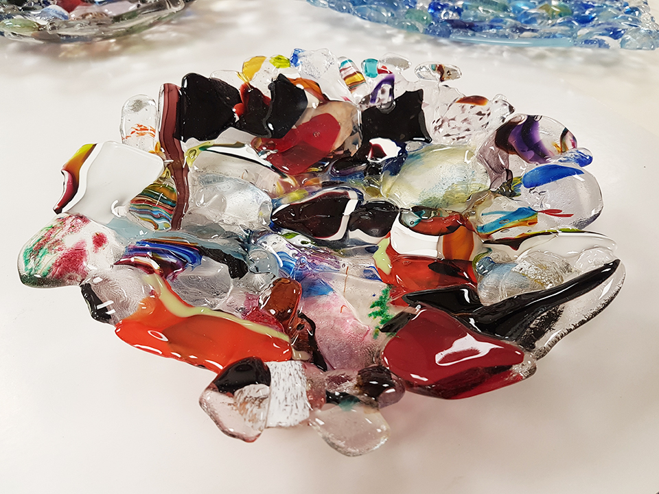 klaasitükkidest vaagen_Qpeale töötuba