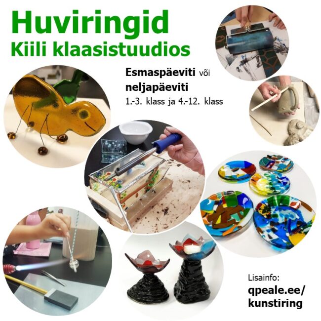 Huviringid Kiili klaasistuudios