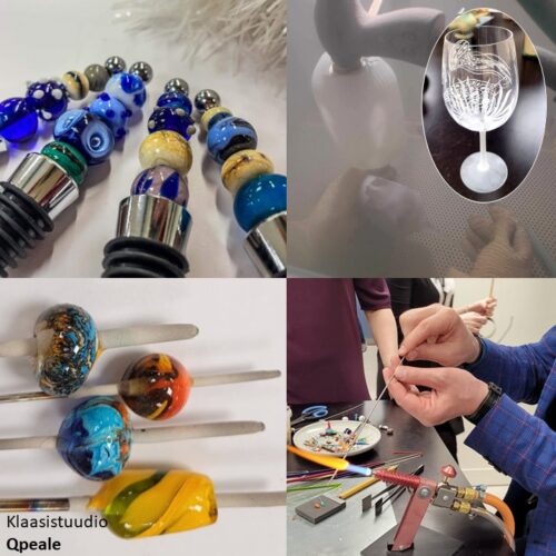 Klaasistuudio Qpeale meeskonnaüritus Veinisõbrad