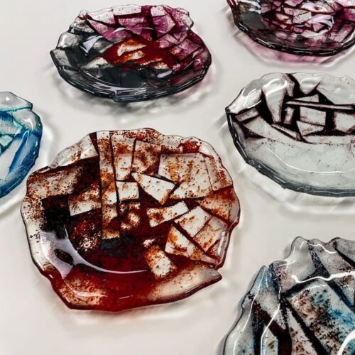 Qpeale klaasistuudio klaasist taldriku töötuba Tartu