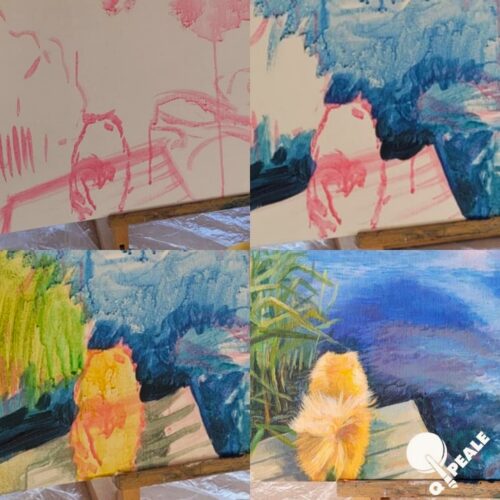 Maalimise ring Qpeale klaasistuudio Kiili