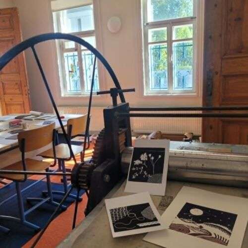 Graafika trükkimine Qpeale klaasistuudio