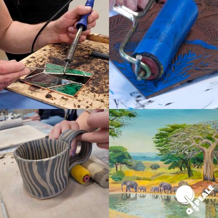 Qpeale klaasistuudio 60 pluss kunstiring 2026
